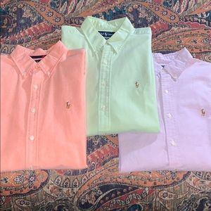 LIKE NEW! (3) Ralph Lauren button ups